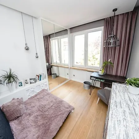 Stylowy Apartament W Centrum Sopotu Z Projektorem Exterior photo